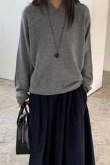 Raccoon Collar Sweater