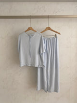 Linen Frill Hem Set