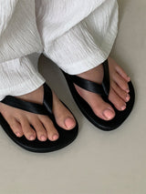 Two-Tone Thong Slipper (TH090)