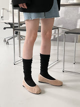 Winter Warm Fur Flats