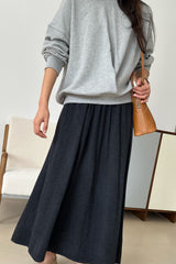 Flowy Knit Maxi Skirt