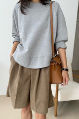 Round Lady Sweatshirt