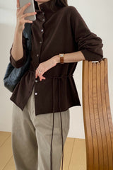 Alto High Neck Cardigan