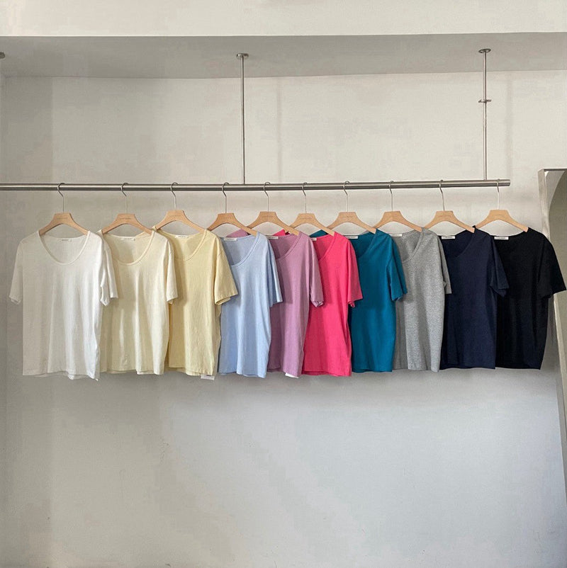 Daily U-neck Tee