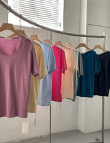 Daily U-neck Tee