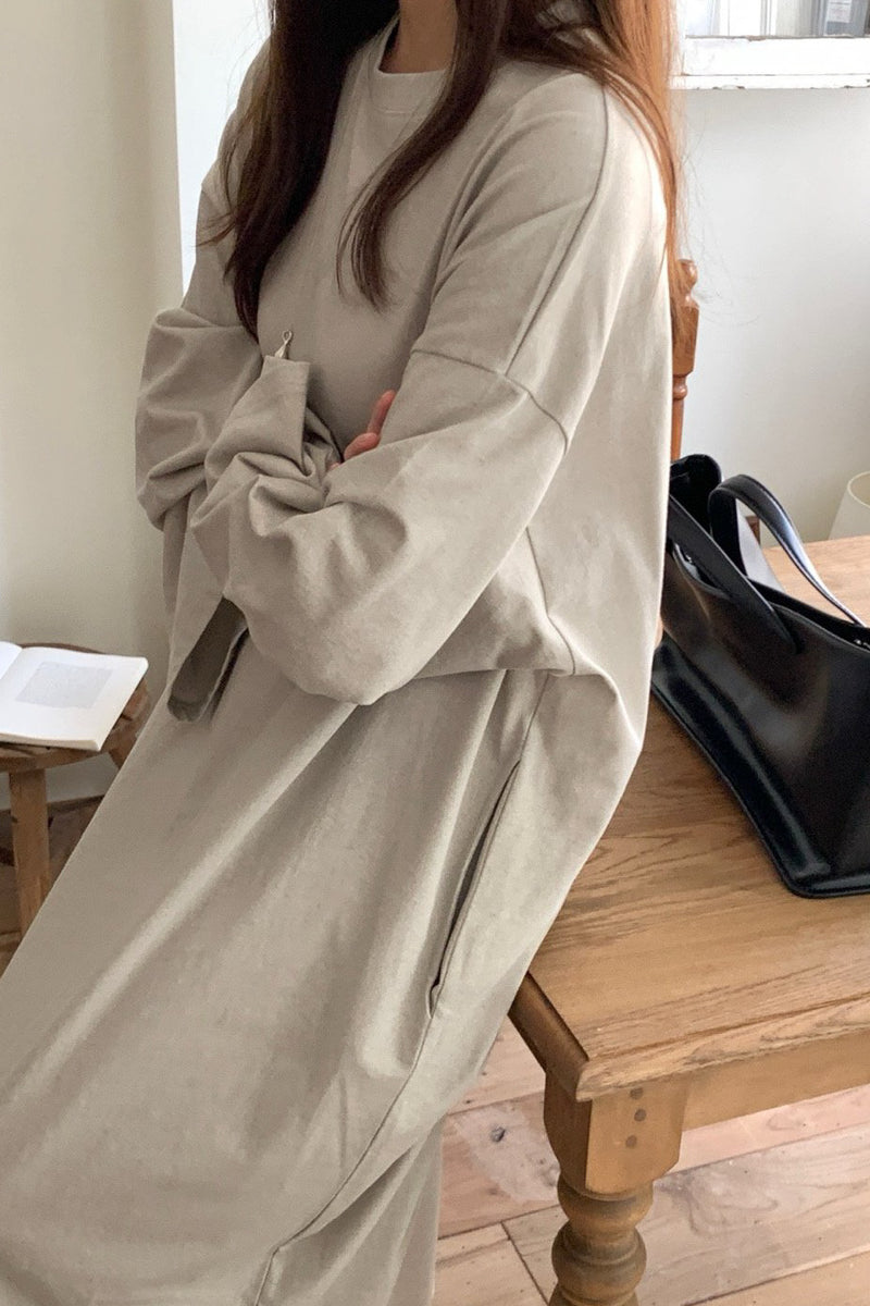 Boxy Long Dress