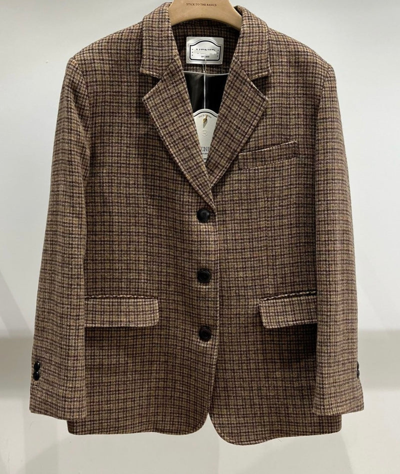 Ver Wool Check Jacket