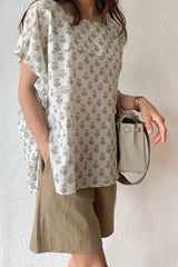 Floral Print Blouse