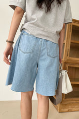 Light Mood Half Denim