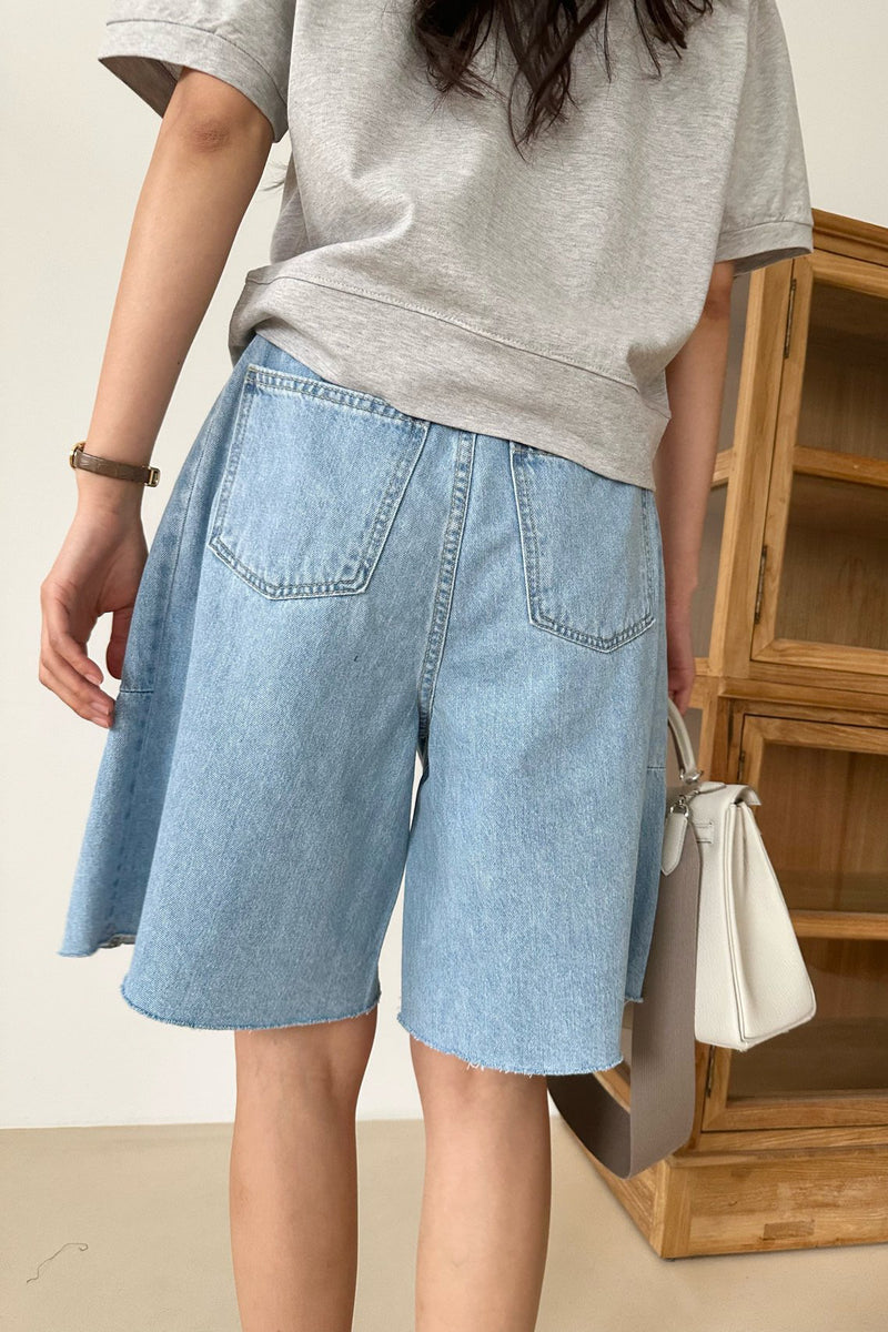 Light Mood Half Denim