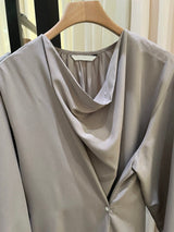 Modern Cowl Dress