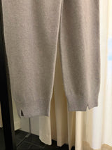 Raccoon Knit Pants, women's raccoon wool knit pants