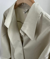 Wrap Tencel Shirt