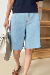 Light Mood Half Denim