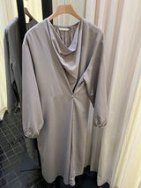 Modern Cowl Dress