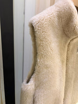 Wool Shearling Vest Jacket