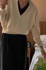 Double Collar Knit