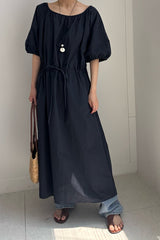 Balloon Sleeve Maxi