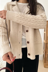 Sleeve Fisher Cardigan