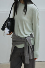 Soft Back Keyhole Knit