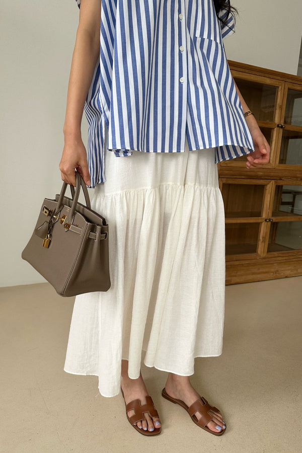 Kan Kan Slub Skirt
