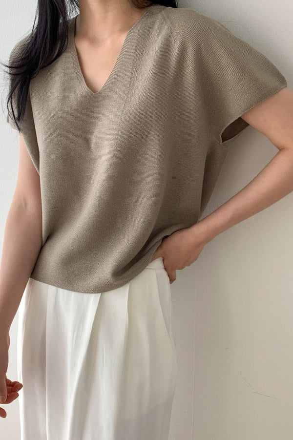 Whole Garment Linen Knit