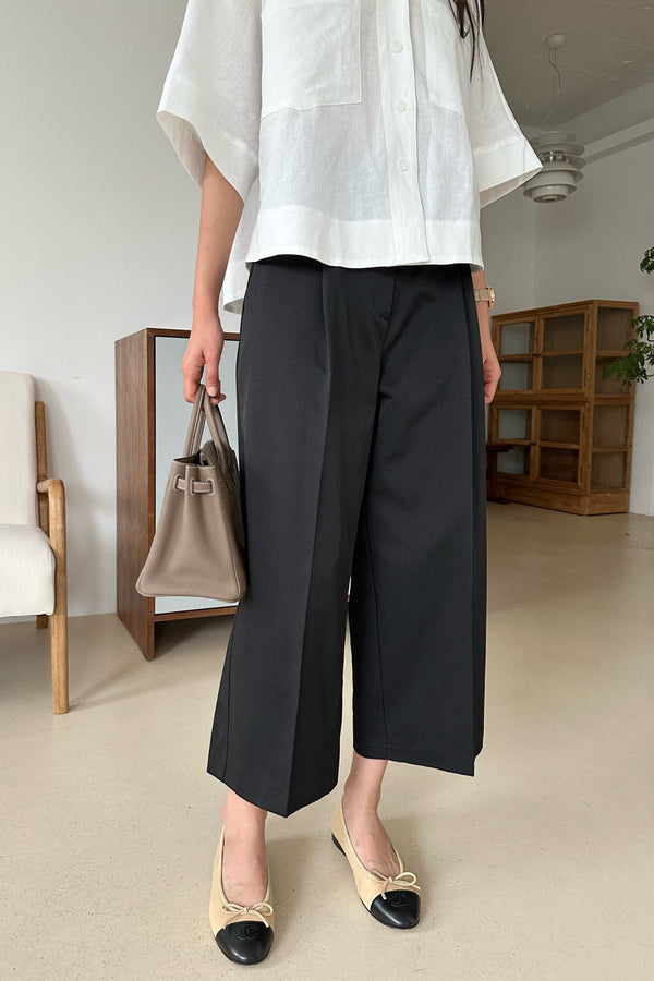 Polished Pleat Pants