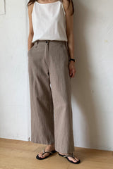 Washed Linen Pants