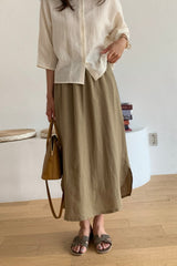 Tencel Linen Skirt