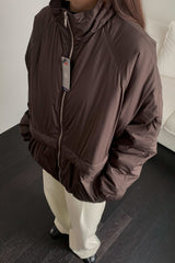 Thinsulate Jumper in Brown, Thinsulate padded jacket
