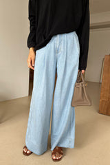 Double Denim Pants