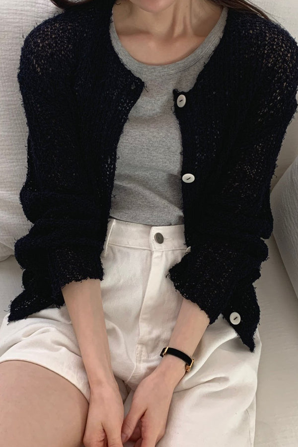 Summer Linen Cardigan