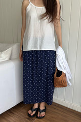 Ditsy Floral Midi Skirt