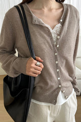 Spring Alpaca Cardigan