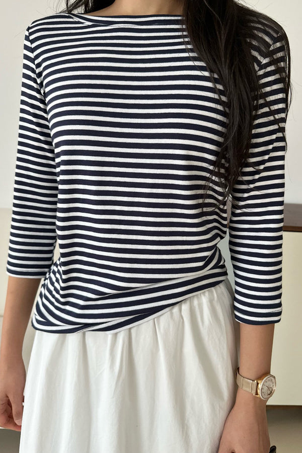 Stripe Lip Tee