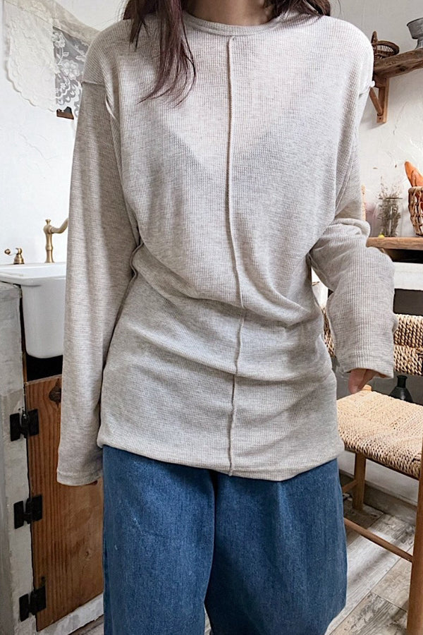 Waffle Loose Tee