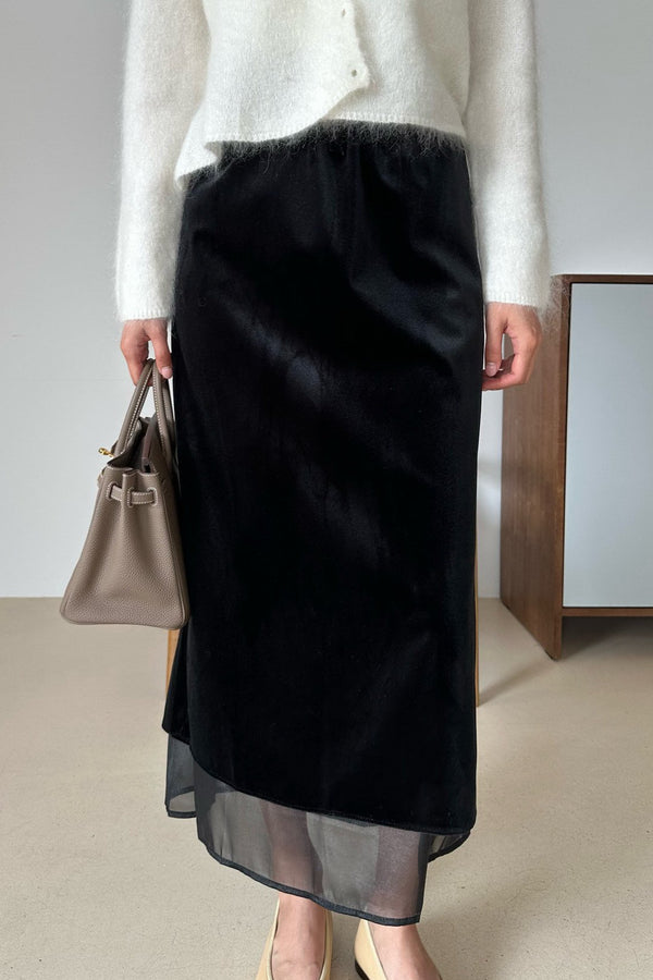 Velvet Layer Skirt