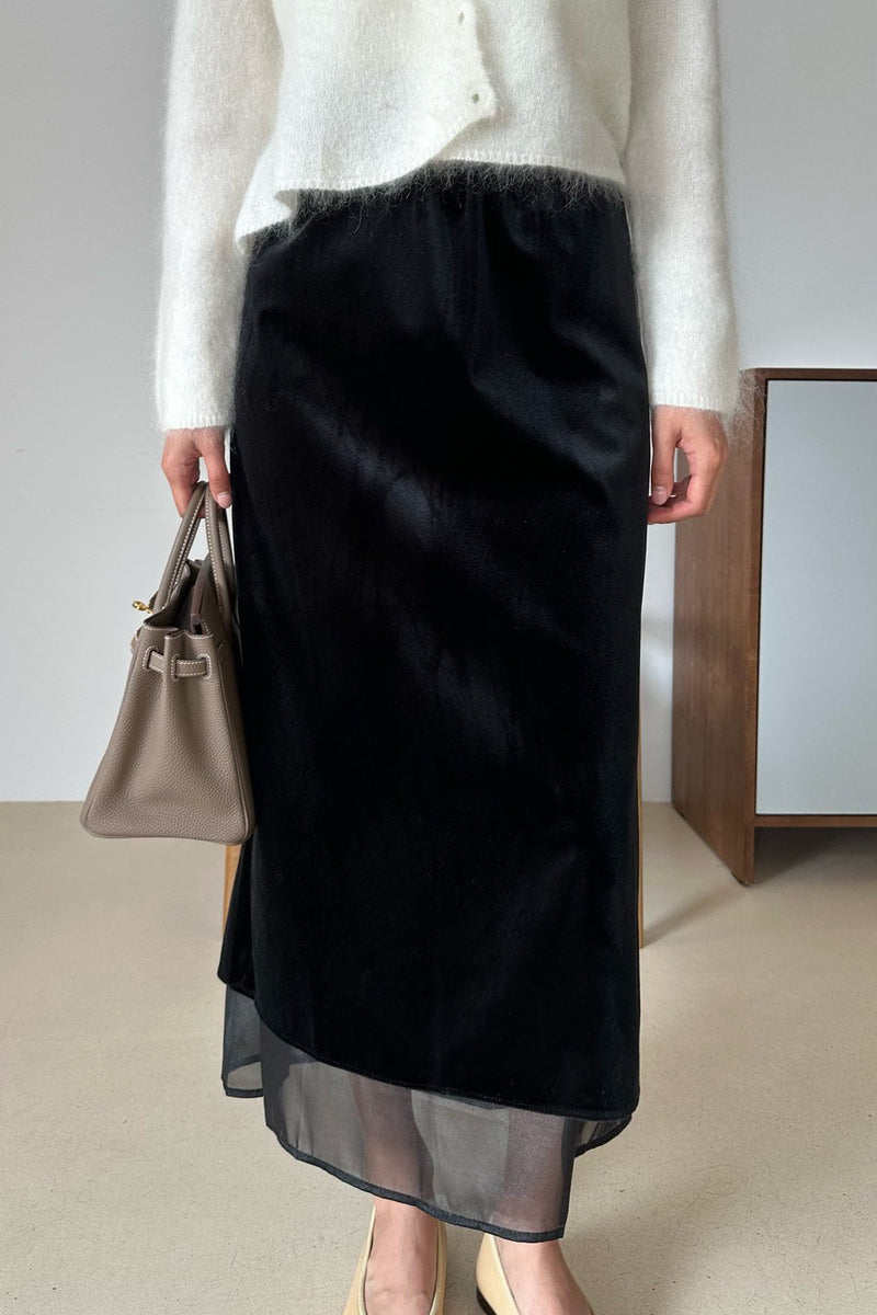Velvet Layer Skirt