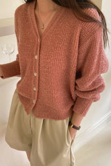 Ella Boucle Cardigan