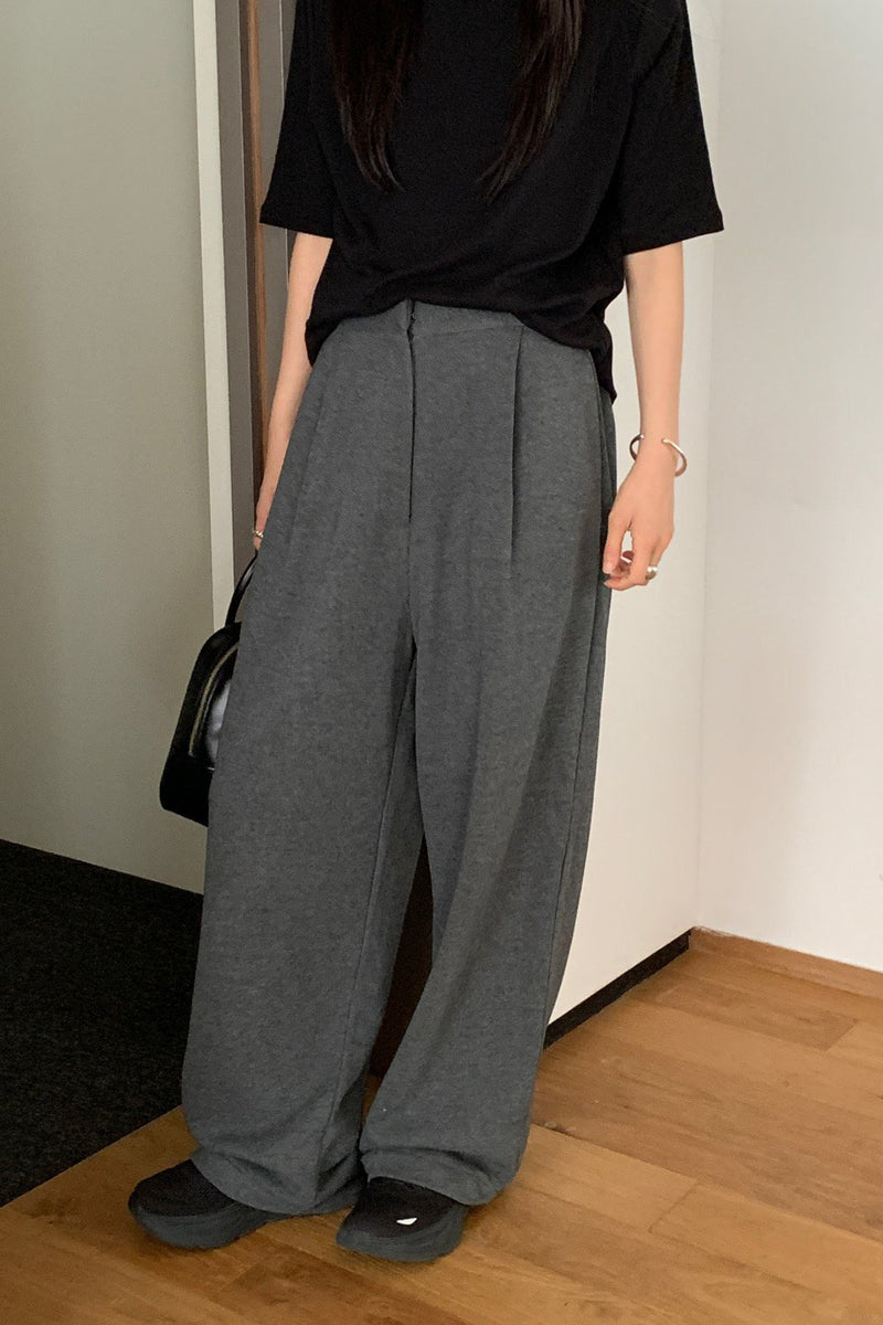 Warm Terry Wide Slacks