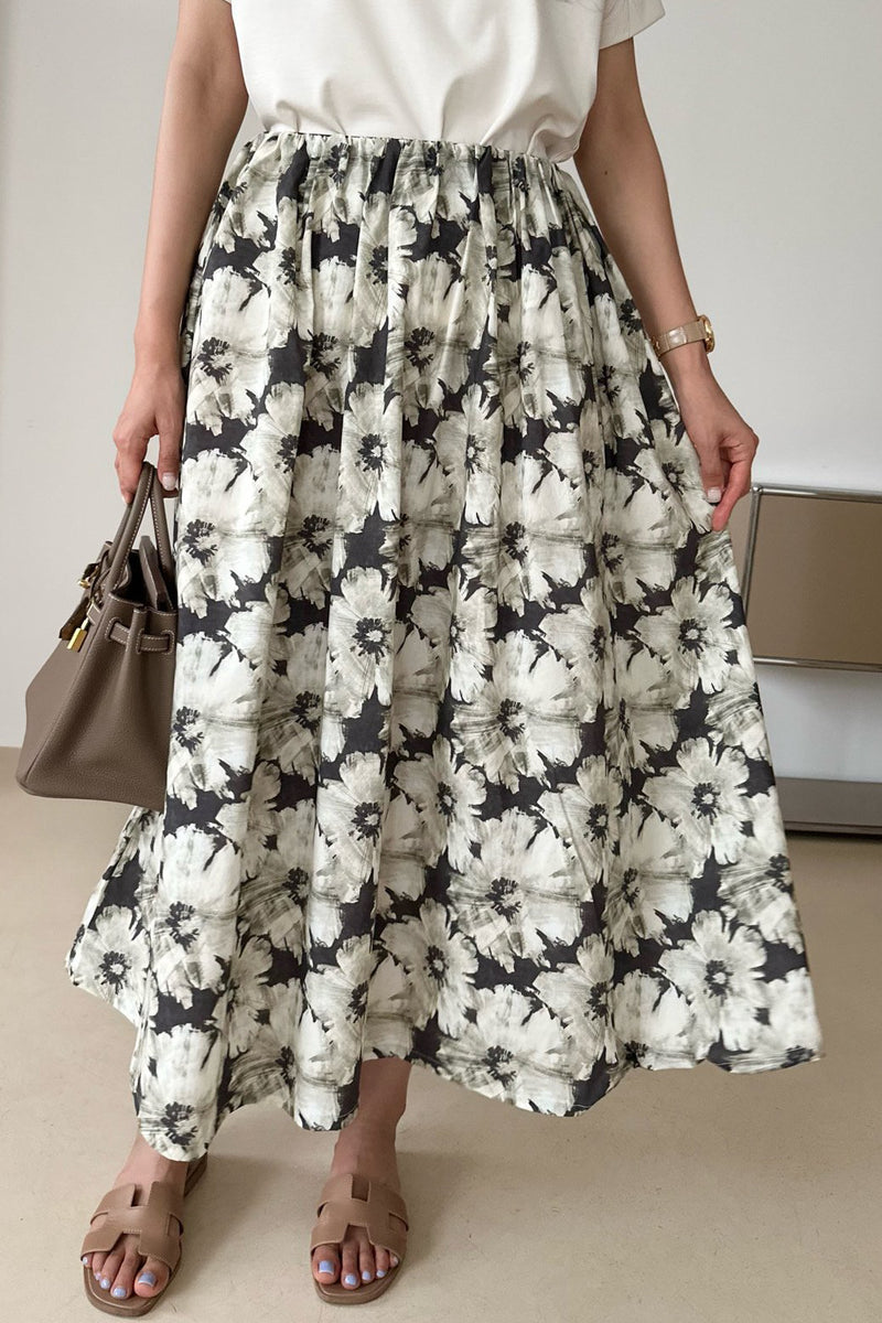 Big Flower Skirt