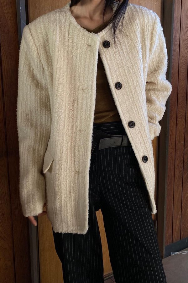 Sophisticated Short Fur Jacket