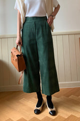 Winter Texture Wide Pants