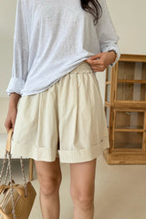 Roll Up Banded Shorts