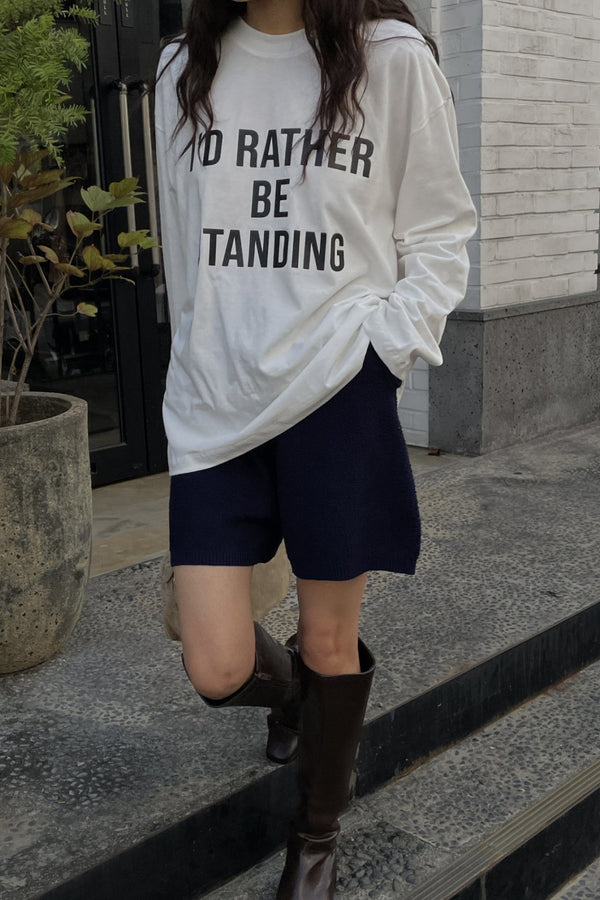 Rather Be Standing Tee