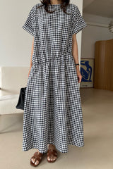 Easy Gingham Day Dress