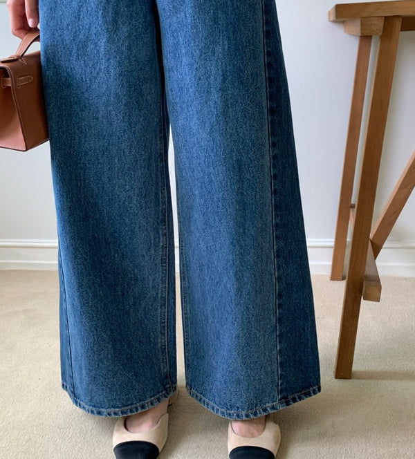 Two Tone Wide Fit Jean