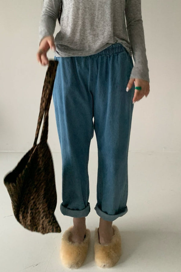 Denim Baggy Pants