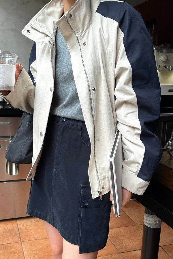 Wind Contrast Blouson