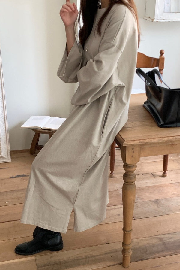 Boxy Long Dress